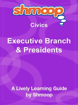 cover image of Executive Branch and Presidents